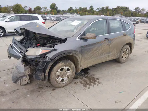 2014 Honda Cr-V Lx VIN 2HKRM4H35EH610293 фото 2