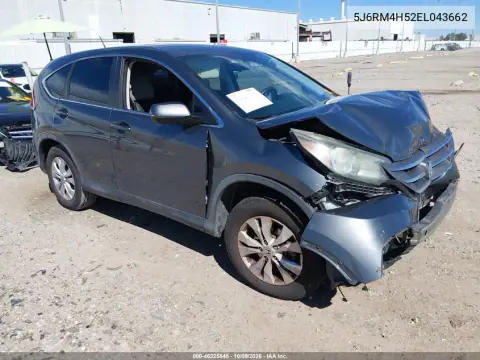 5J6RM4H52EL043662 — 2014 Honda CR-V, Передняя часть, фото до ремонта