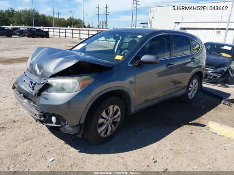 2014 Honda Cr-V Ex VIN 5J6RM4H52EL043662 фото 3