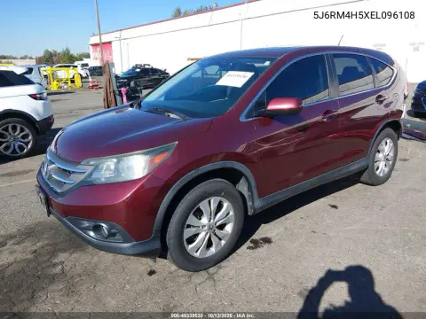 2014 Honda Cr-V Ex VIN 5J6RM4H5XEL096108 фото 3
