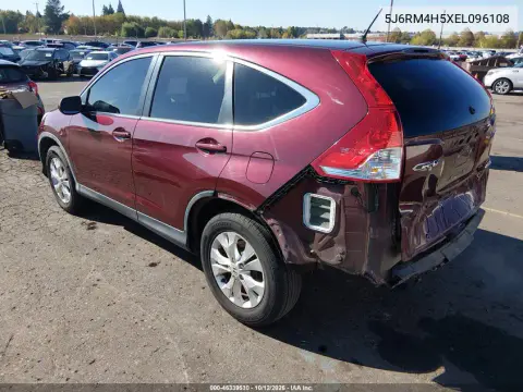 5J6RM4H5XEL096108 — 2014 Honda CR-V, Сзади, фото до ремонта