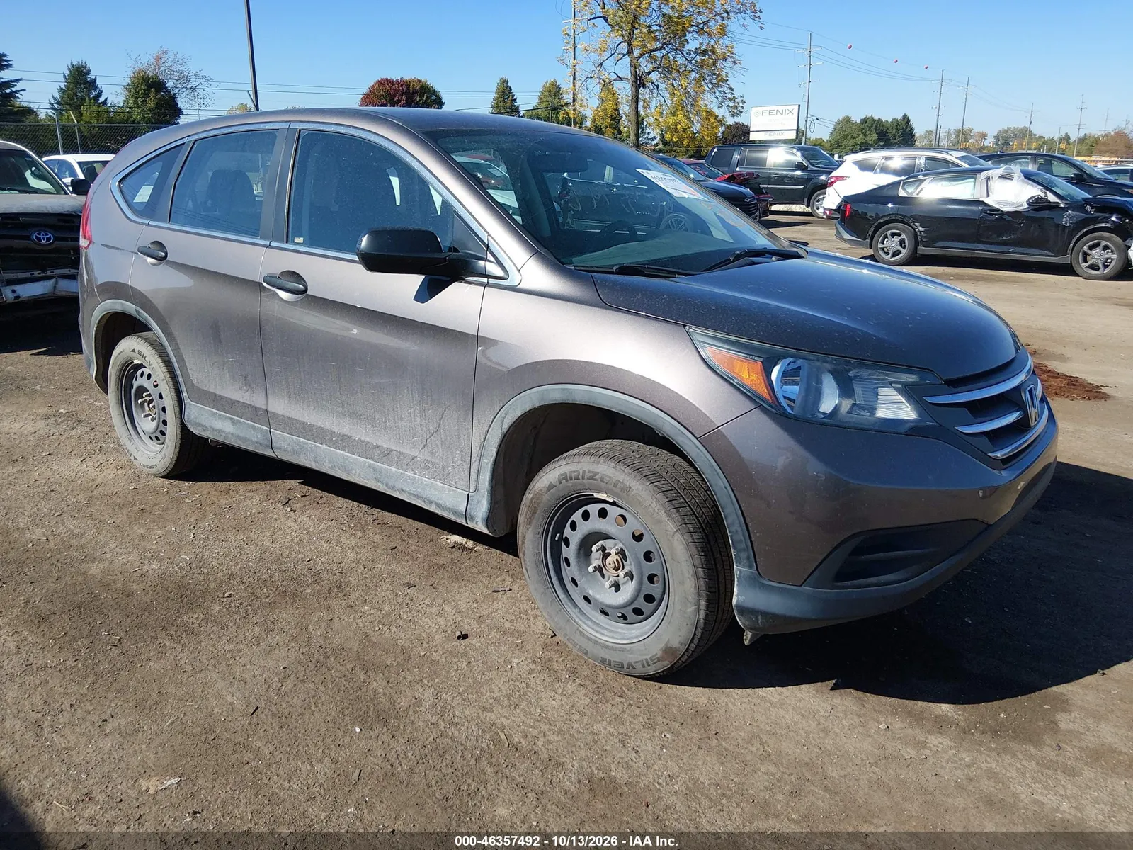 2014 Honda Cr-V Lx VIN 2HKRM4H39EH681528 фото 1