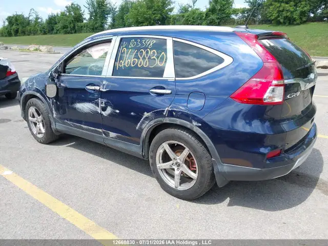 5J6RM4H90FL803348 — 2015 Honda CR-V, фото 3 с аукциона IAAI 13.10.2026, Передняя часть слева