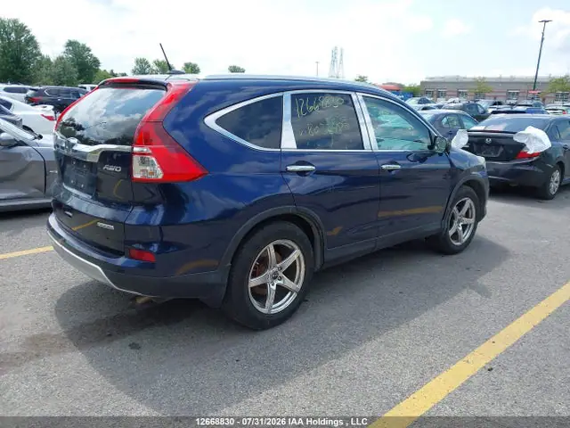 5J6RM4H90FL803348 — 2015 Honda CR-V, фото 4 с аукциона IAAI 13.10.2026, Передняя часть слева