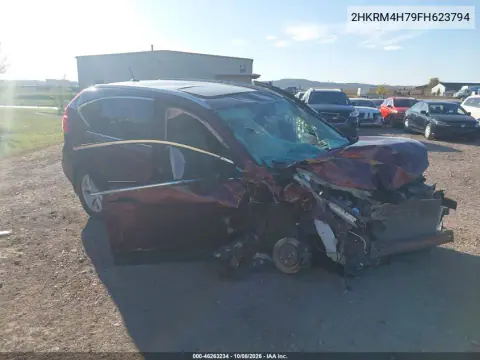 2015 Honda Cr-V Ex-L VIN 2HKRM4H79FH623794 фото 1
