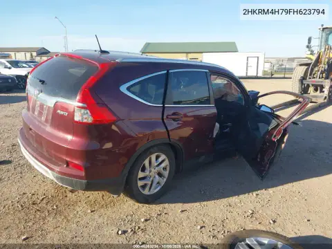 2015 Honda Cr-V Ex-L VIN 2HKRM4H79FH623794 фото 4