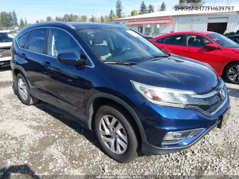 2HKRM4H77FH639797 — 2015 Honda CR-V, Левая сторона, фото до ремонта