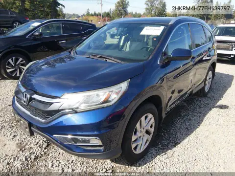 2015 Honda Cr-V Ex-L VIN 2HKRM4H77FH639797 фото 3