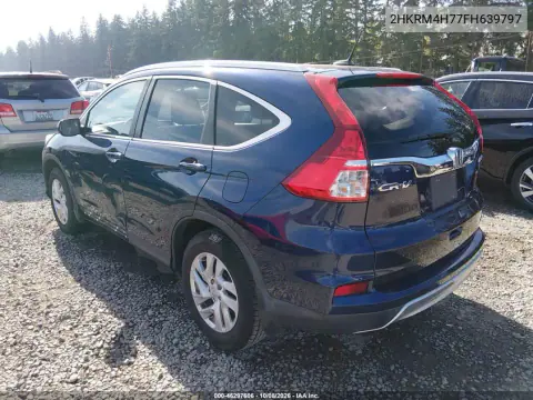 2015 Honda Cr-V Ex-L VIN 2HKRM4H77FH639797 фото 4