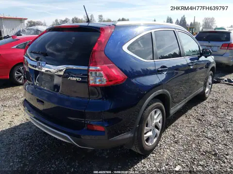 2015 Honda Cr-V Ex-L VIN 2HKRM4H77FH639797 фото 5