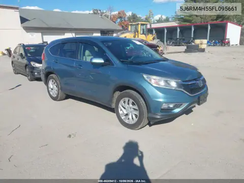 2015 Honda Cr-V Ex VIN 5J6RM4H55FL095661 фото 2