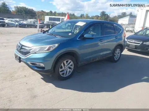 2015 Honda Cr-V Ex VIN 5J6RM4H55FL095661 фото 3