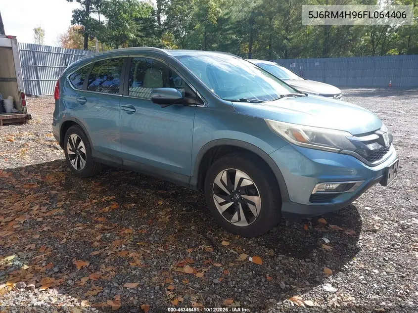 2015 Honda Cr-V Touring VIN 5J6RM4H96FL064406 фото 2