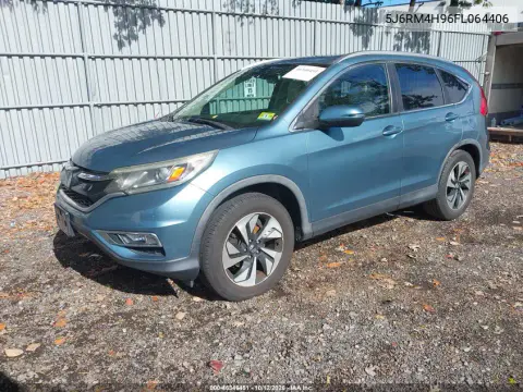 2015 Honda Cr-V Touring VIN 5J6RM4H96FL064406 фото 3