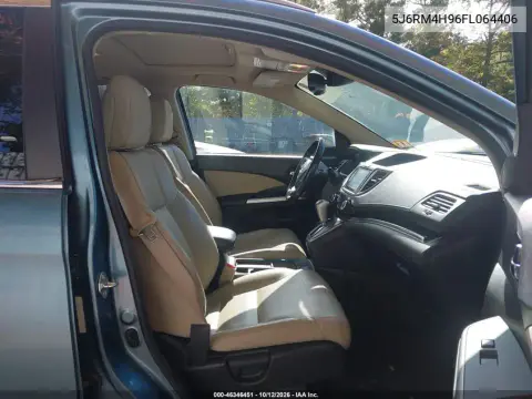 2015 Honda Cr-V Touring VIN 5J6RM4H96FL064406 фото 6