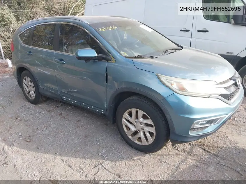 2HKRM4H79FH652695 — 2015 Honda CR-V, фото 2 с аукциона IAAI, Естественный износ