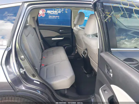2015 Honda Cr-V Ex-L VIN 5J6RM4H70FL105451 фото 9