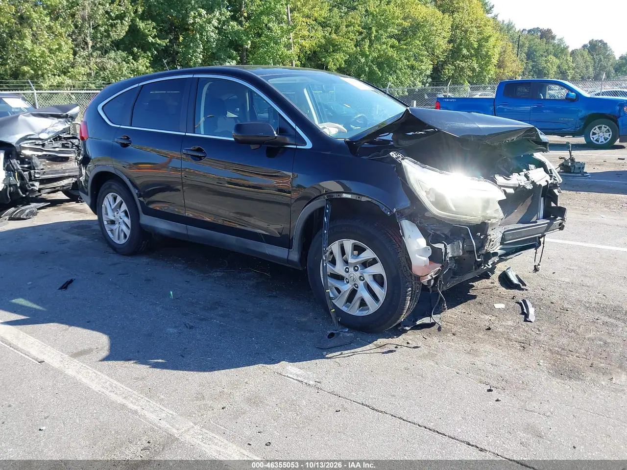 2015 Honda Cr-V Ex VIN 2HKRM4H59FH633174 фото 2