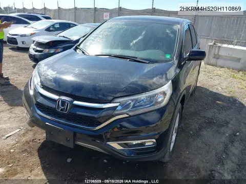 2016 Honda Cr-V Ex VIN 2HKRM4H52GH110869 фото 3
