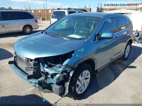 2016 Honda Cr-V Ex VIN 2HKRM4H55GH620391 фото 3