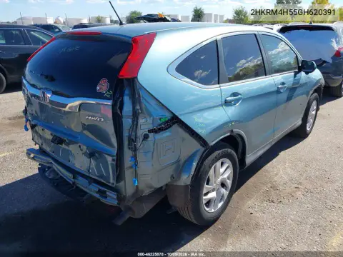 2016 Honda Cr-V Ex VIN 2HKRM4H55GH620391 фото 5