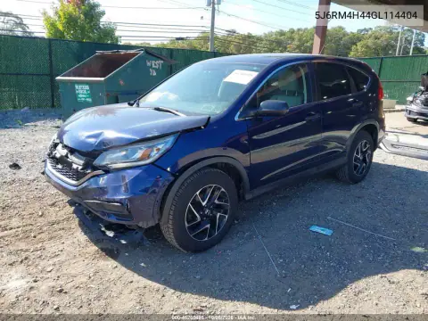 2016 Honda Cr-V Se VIN 5J6RM4H44GL114404 фото 3