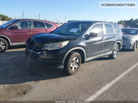 2016 Honda Cr-V Lx VIN 3CZRM3H34GG710384 фото 3