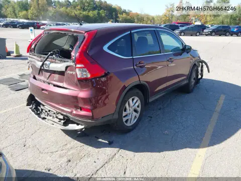 2016 Honda Cr-V Ex VIN 2HKRM4H57GH664246 фото 5