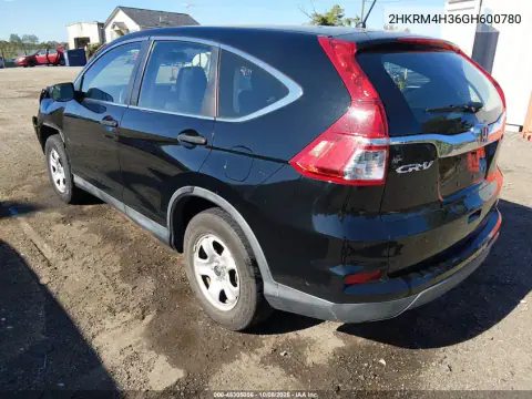 2016 Honda Cr-V Lx VIN 2HKRM4H36GH600780 фото 3