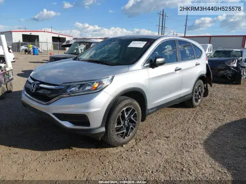 2016 Honda Cr-V Se VIN 2HKRM3H44GH525578 фото 3