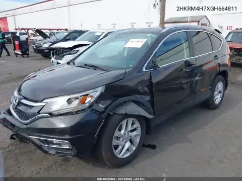 2HKRM4H7XGH664811 — 2016 Honda CR-V, фото 3 с аукциона IAAI, Боковая часть