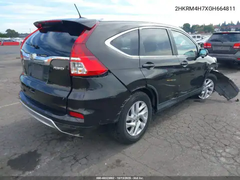 2HKRM4H7XGH664811 — 2016 Honda CR-V, фото 5 с аукциона IAAI, Боковая часть