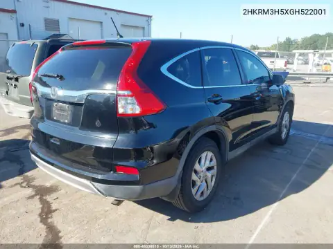 2HKRM3H5XGH522001 — 2016 Honda CR-V, фото 4 с аукциона IAAI, Передняя часть