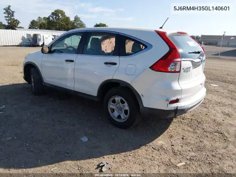 5J6RM4H35GL140601 — 2016 Honda CR-V, фото 4 с аукциона IAAI, Передний левый