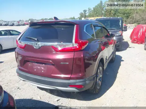 2017 Honda Cr-V Ex-L/Ex-L Navi VIN 2HKRW2H86HH619504 фото 5