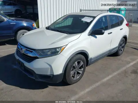 2HKRW5H39HH403667 — 2017 Honda CR-V, фото 3 с аукциона IAAI, Боковая часть