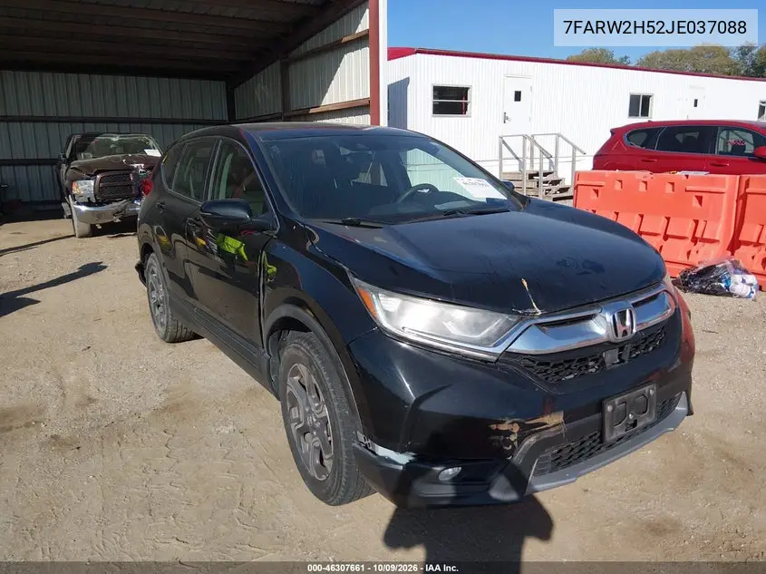 2018 Honda Cr-V Ex VIN 7FARW2H52JE037088 фото 2
