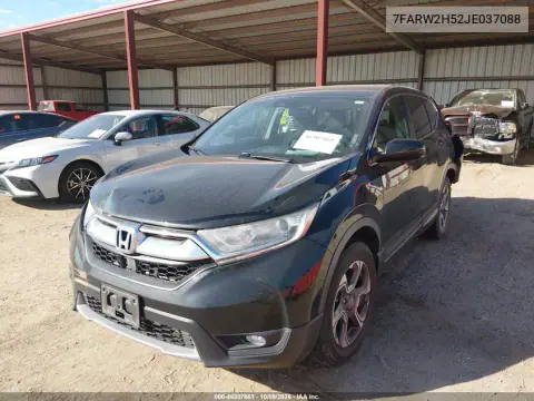 2018 Honda Cr-V Ex VIN 7FARW2H52JE037088 фото 3