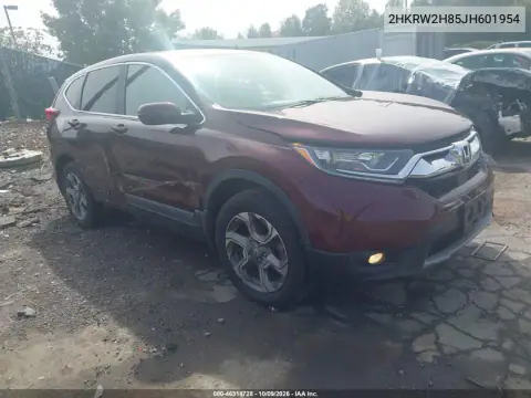 2HKRW2H85JH601954 — 2018 Honda CR-V, Правая сторона, фото до ремонта