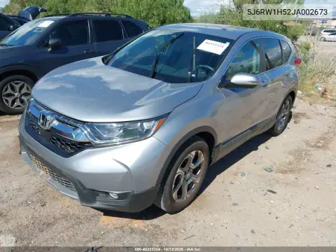 5J6RW1H52JA002673 — 2018 Honda CR-V, фото 2 с аукциона IAAI, Подтопление