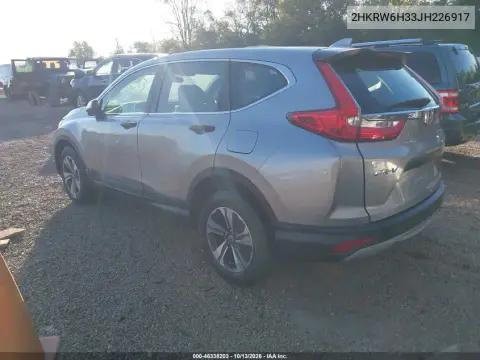 2018 Honda Cr-V Lx VIN 2HKRW6H33JH226917 фото 4