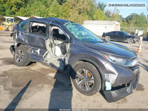 2HKRW6H36JH203633 — 2018 Honda CR-V, Левая сторона, фото до ремонта