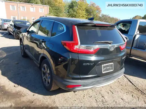 2019 Honda Cr-V Ex VIN JHLRW2H56KX003743 фото 4