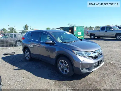 2019 Honda Cr-V Ex-L VIN 7FARW2H85KE053118 фото 2