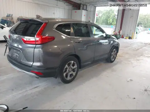 2019 Honda Cr-V Ex VIN 2HKRW1H54KH515858 фото 5