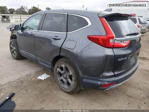 2HKRW2H83KH664603 — 2019 Honda CR-V, фото 4 с аукциона IAAI, Передняя часть