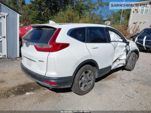 2019 Honda Cr-V Ex-L VIN 5J6RW2H85KL034782 фото 5