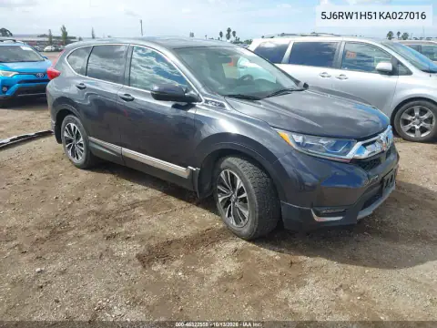 5J6RW1H51KA027016 — 2019 Honda CR-V, Неизвестные повреждения, фото до ремонта