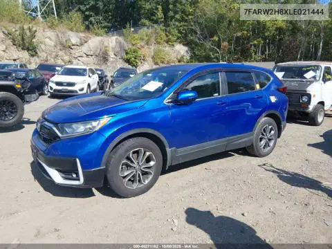 2020 Honda Cr-V Awd Ex-L VIN 7FARW2H8XLE021444 фото 2