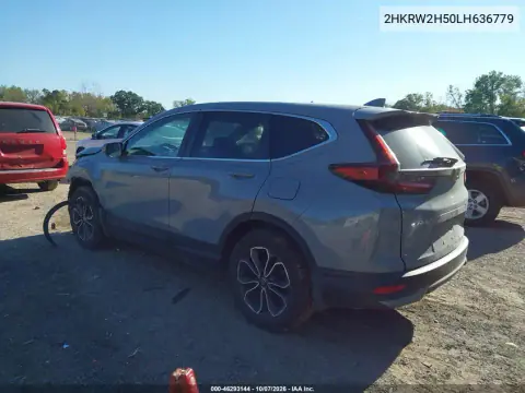 2020 Honda Cr-V Awd Ex VIN 2HKRW2H50LH636779 фото 4